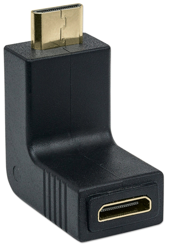 Manhattan HDMI Adapter mini A -> mini A Bu/St 90° oben, afbeelding 4