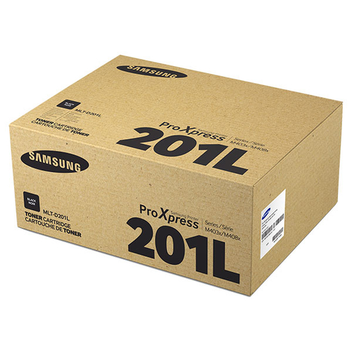 Original Samsung Mlt-D201L Black Toner Cartridge - image 2