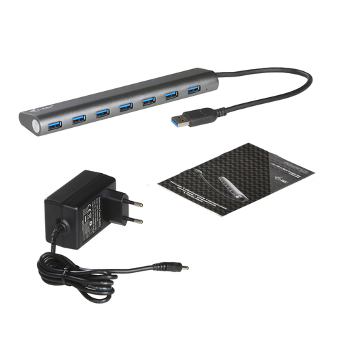 i-tec 7-Port USB 3.0 Metal Charging usb-hub, afbeelding 4