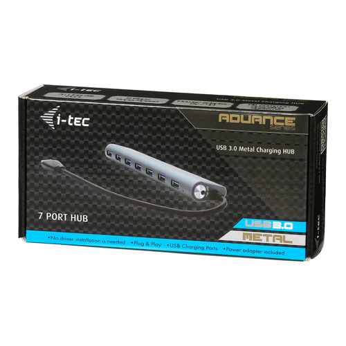 i-tec 7-Port USB 3.0 Metal Charging usb-hub, afbeelding 6