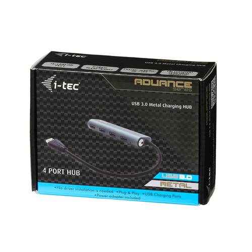i-tec 4-Port USB 3.0 Metal Charging usb-hub, afbeelding 6