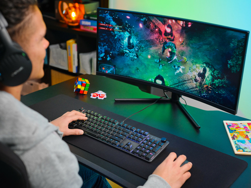 Trust GXT866 TORIX MECHANICAL KEYBOARD US QWERTY Toetsenbord Zwart, afbeelding 9