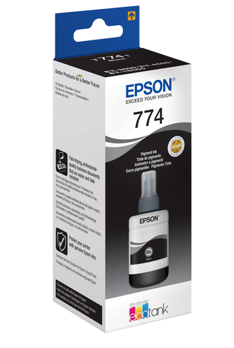 Epson 774 Ink Bottle EcoTank 140ml Pigment Black C13T774140 - image 2