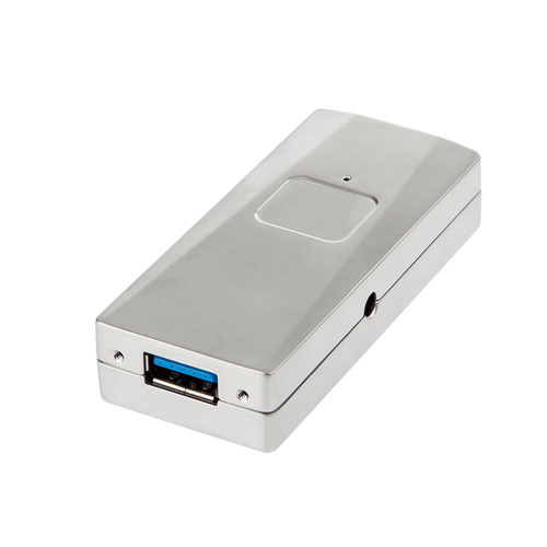 Lindy 42682 kaabli soomuutja 2 x USB 3.0 DC (alalisvool) Valge