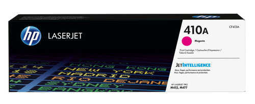 HP 410A Magenta Standard Capacity Toner 2.3K pages for HP Color LaserJet Pro M377/M452/M477 - CF413A