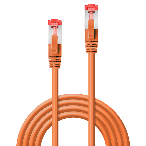 Lindy Patchkabel Cat6 S/FTP oranje 0.30m, afbeelding 3