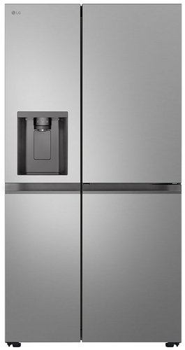LG InstaView GSJC41PYPE side-by-side refrigerator Freestanding