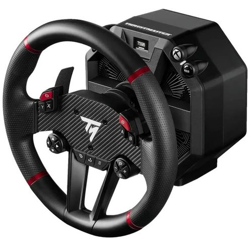 Thrustmaster T598 X Черный USB Рулевое колесо+педали Аналоговый/цифровой ПК, Xbox Series S, Xbox Series X, Xbox One S, Xbox One X, Xbox One