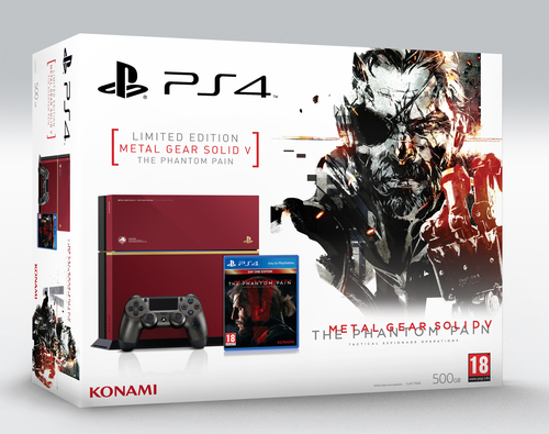 Sony PlayStation 4 500 GB Wi-Fi Sarkans