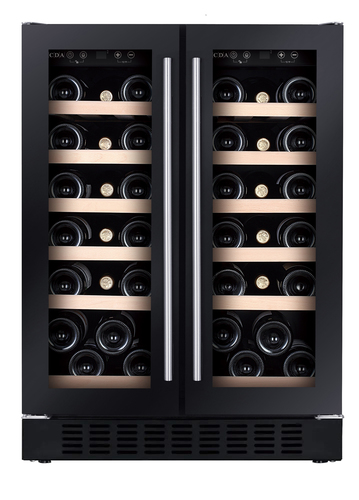 CDA CFWC624BL wine cooler Compressor wine cooler Freestanding Black 38 bottle(s) – image 2