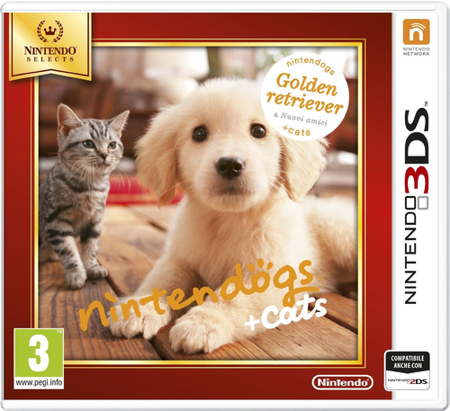 Nintendo Nintendogs + Cats: Golden Retriever Standard Inglise