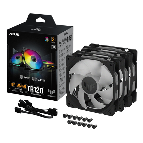 ASUS TUF Gaming TR120 ARGB case fan, afbeelding 9