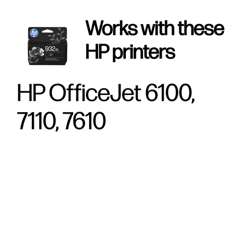 HP 932XL High Yield Black Original Ink Cartridge (CN053AE) - image 2