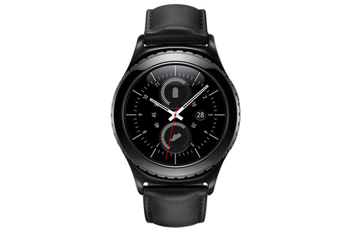 Samsung Gear S2 Classic 3.05 cm (1.2") OLED 44 mm Digital 360 x 360 pixels Touchscreen Black Wi-Fi