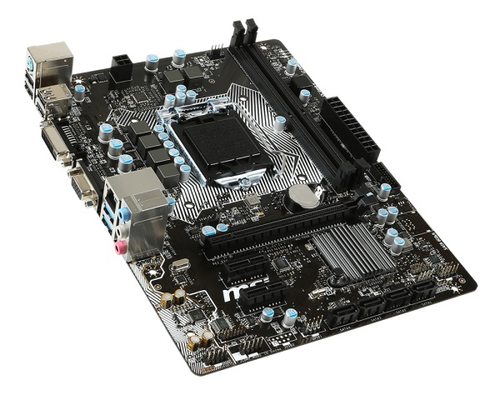 Мат плата msi h110m Pro-vd <s1151, h110, 2ddr4, pci-e16x, d-sub, dvi, sata iii, gb lan, USB3.0, atx, retail> (4719072421762)