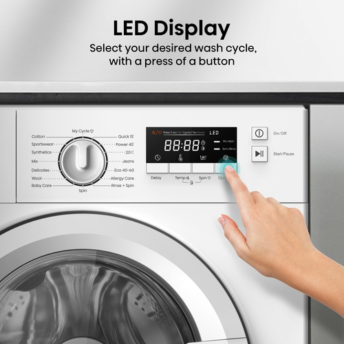 Hisense WF3M841BWI washing machine Front-load – image 9