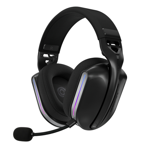 Oniverse Polaris Гарнитура Проводной и беспроводной Оголовье Игровой USB Type-C / USB Type-A Bluetooth Черный