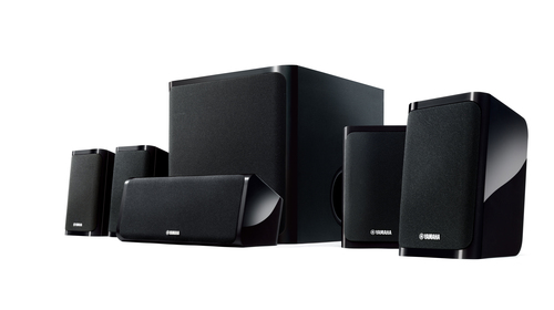 Yamaha NS-P40 speaker set Home theatre Black 5.1 channels
