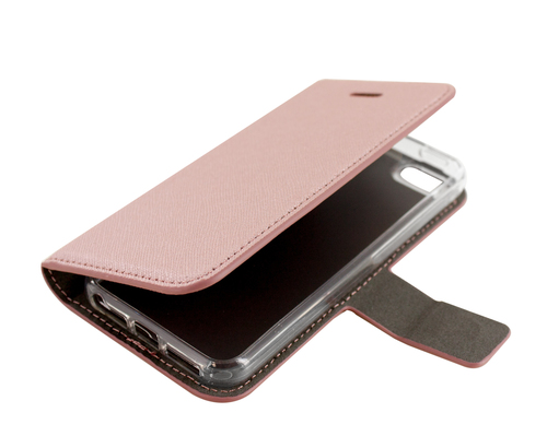 Mobiparts Saffiano Wallet Case Apple iPhone 5, iPhone 5S, iPhone SE Pink – image 5