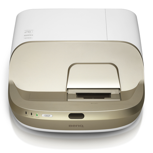 BenQ W1600UST Ultra short throw projector 3300 ANSI lumens 1080p (1920x1080) Gold, White – image 2