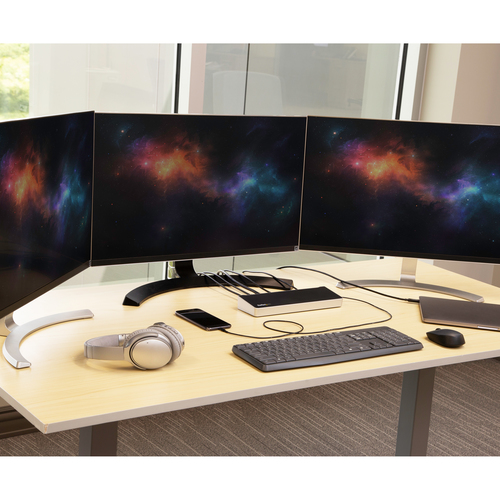 StarTech.com 4K USB-C Dock, Triple UHD 4K Monitor Docking Station, Mac & Windows, USB C to HDMI & DisplayPort – image 4