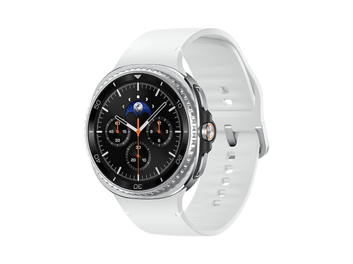 Samsung Galaxy Watch 8 Classic, Bluetooth, 46mm, Hybrid Band, Black + Sport Band, White, M/L