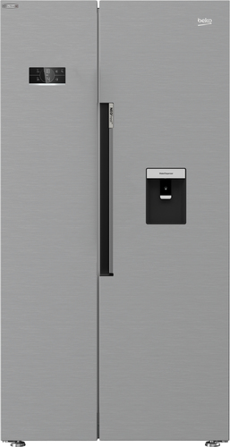 Beko ASD2342VPS Freestanding American Style Fridge Freeze with HarvestFresh™