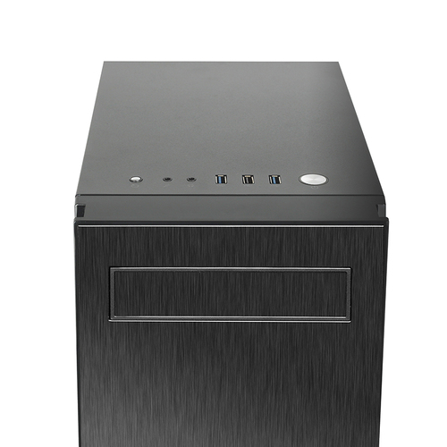 Case mATX Chieftec 02B-OP Black Hawk Series, Gaming/Business, afbeelding 3