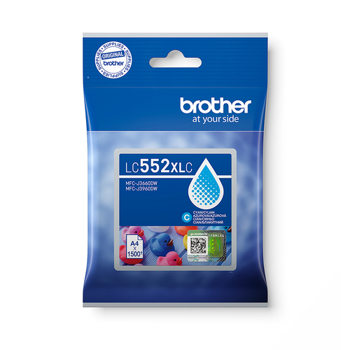 Brother LC552XLC Cyan