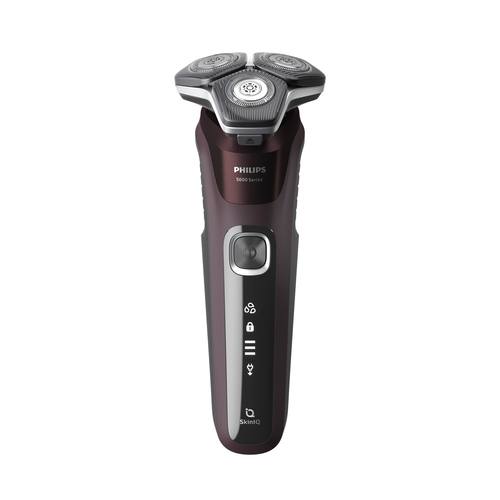 Philips SHAVER Series 5000 S5831/01 men's shaver Rotation shaver Burgundy – image 1