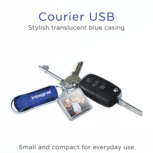 Integral 128GB USB2.0 DRIVE COURIER BLUE TWIN PACK – image 4