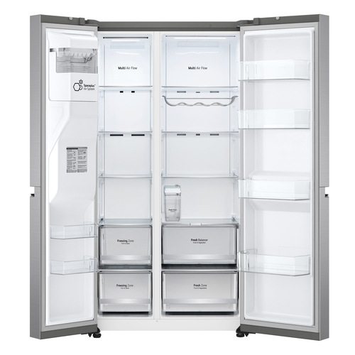 LG GSLA81PZLD side-by-side refrigerator Freestanding – image 5