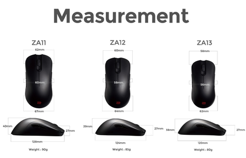 ZOWIE ZA11 mouse Office Ambidextrous USB Type-A 3200 DPI – image 7