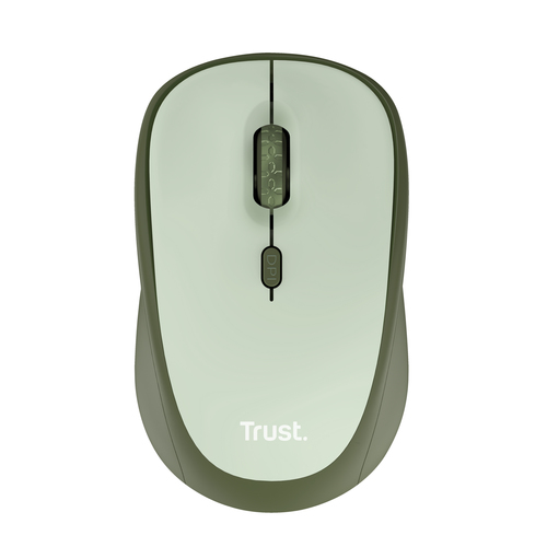 Trust Yvi+ Draadloze Muis Eco Muis Groen, afbeelding 2