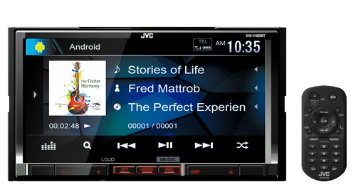 JVC KW-V420BT car media receiver Black – image 3