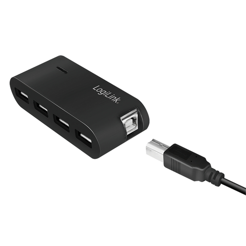 LogiLink USB 2.0 Hub 4-Port - Hub, afbeelding 2