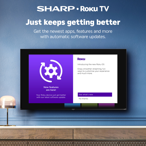 Sharp 40HD2225K 40" Full HD Smart Roku TV – image 7
