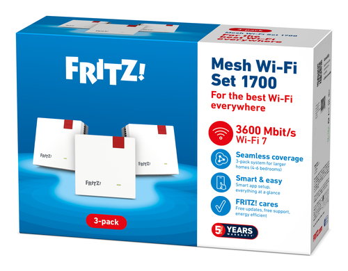 FRITZ! Mesh Set FRITZ!Mesh Wi-Fi Set 1700 3-pack – image 7