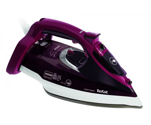 Tefal Ultimate Anti-Calc FV9775 iron Dry & Steam iron Durilium Autoclean soleplate