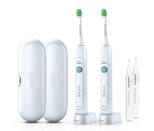Philips Sonicare HealthyWhite HX6732/77 electric toothbrush Adult Sonic toothbrush Green, White