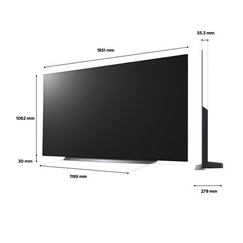 LG OLED83C24LA.AEK TV 2.11 m (83") 4K Ultra HD Smart TV Wi-Fi Black – image 4