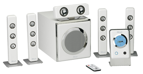 Trust 5.1 Surround Speaker Set SP-6600A garso kolonėlių komplektas 23 W 5.1 kanalai 5 W