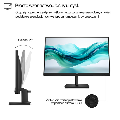 HP Inc. Monitor 21.5 cala S3 Pro 322pf FHD MNTR 9U5B0UT#ABB
