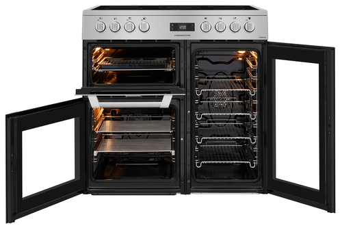 Leisure PR90C530X 90cm Electric Range Cooker with Three Ovens – image 2