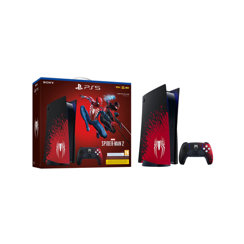 Sony Interactive Entertainment 1000039571 игровая консоль 825 GB Wi-Fi Черный, Красный