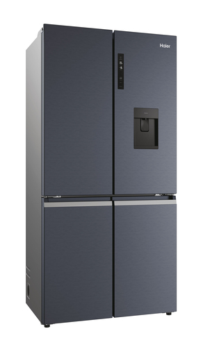 Haier HCR5919EHMB American Fridge Freezer in Brushed Black with Ice Wa - image 4