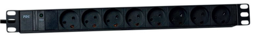Lanview LVR261883D power distribution unit (PDU) 8 AC outlet(s) 1U Black