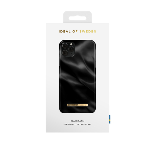 iDeal of Sweden Printed Case iPhone 11PM/XSM Black Satin