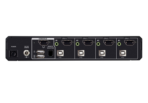 ATEN 4-poorts USB 5K DisplayPort/HDMI universele beveiligde KVM-switch (PSD PP v4.0-compatibel), afbeelding 3