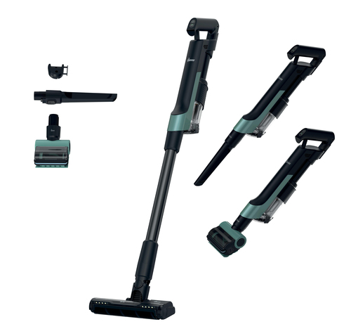 Hoover HF201P 011 Вертикальный пылесос Battery Cухой EPA Без мешка 1 L 195 W Синий